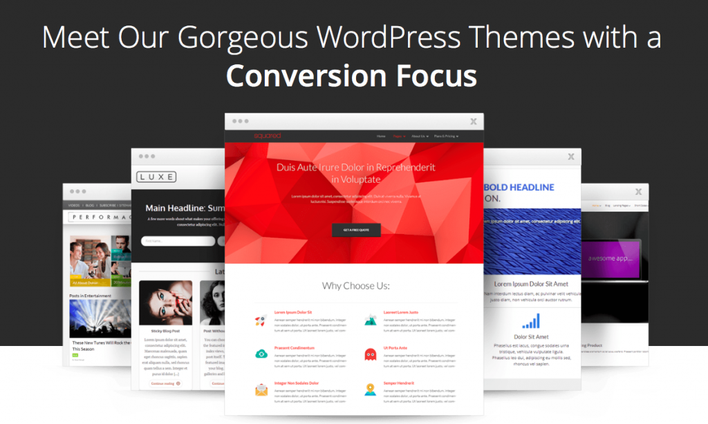 Blogging theme wordpress